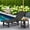 Black, variant on Carolayne Set of 2 Outdoor Chaise Lounge Chairs, Adjustable Backrest with Wheels for Patio & Pool, White
