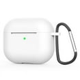thumbnail image 1 of PANDACO White Soft Case for AirPods Charging Case (4th Gen), 1 of 5