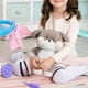 thumbnail image 3 of Peluche suave y adorable de gatito y conejito para dormir y abrazar en cumpleaños, 3 of 7
