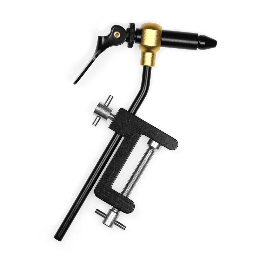 6pcs Fly Tying Tools Combo Kit Vise Bobbin Holder Threader Needle Whip Finisher Scissors