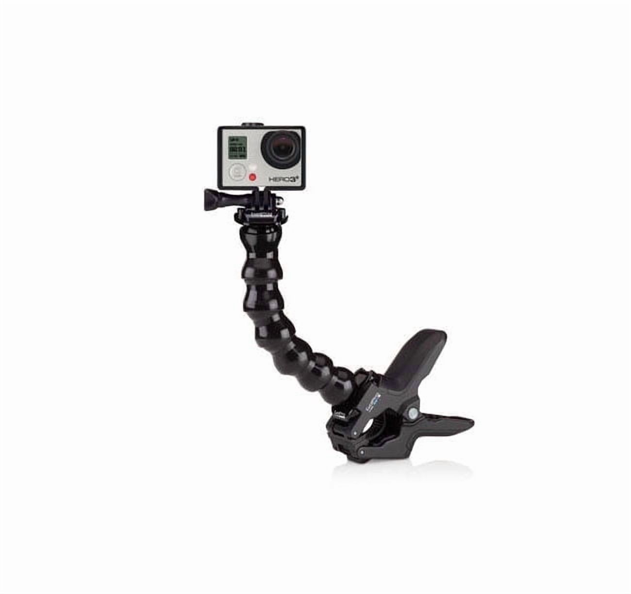 GoPro Jaws Adjustable Clamp Mount, Flex Clamp and Neck, for GoPro HERO3+ Black, Multicolor, 1