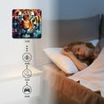 thumbnail image 4 of 10 Inch Wall Clock Battery Operated Silent Clock Decorative for Office, Kitchen, Outdoor, Living RoomSpace Galaxy Nebula Starry Tiger Beautiful, 4 of 4