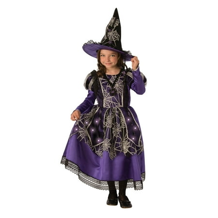 Victorian Spider Witch Girls Costume