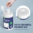 thumbnail image 4 of Loukin Whiteboard Cleaning Wipes, Non-Toxic Dry Erase Wipes, 1-Pack, 4 of 7