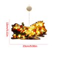 thumbnail image 3 of 1-Pieces Christmas Window Decorations - LED Battery Operated Christmas Lights, Light up Christmas Decorations with Suction Cup for Holiday Decor, B, 3 of 7