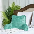 thumbnail image 5 of Home Soft Things DO-IT-YOURSELF Textured Velvet Bedrest Pillow - North Sea - 20" x 18" x 17", 5 of 8