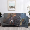 thumbnail image 5 of Lsque Five Nights At Freddy'S Print Flannel Throw Blanket, Ultra-soft Blanket for Bed, Couch, Car, Hypoallergenic Anti-pilling blanket-60"x50", 5 of 8