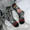 thumbnail image 5 of KLL Veterans Day1 Print Cool Socks Men's Women's Crew Socks Funny Crazy Novelty Stockings, 5 of 6