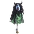 thumbnail image 1 of CSChome Charm Ghost Decoration with Bells: Soft Mini Ghost Face Stuffed Hanging Ornament for Horror Festival, 1 of 7