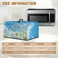 thumbnail image 5 of TSOVTHRID Butterfly Daisy Blue Sky Print Toaster Oven Cover Microwave Oven Dust Cover Oil-Proof Kitchen Appliance Protector Dirt and Fingerprint Protection, 20.9"W x 15.7"D x 12.4"H, L, 5 of 7