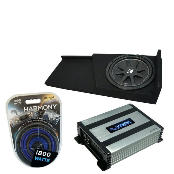 07-13 Chevy Silverado Ext Cab Truck Kicker Comp C12 Single 12 Sub Box HA-A400.1