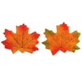 thumbnail image 3 of 50/100Pcs Fadeless Fake Autumn Maple Leaf Home Bedroom Wall Wedding Party Decor, 3 of 7