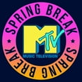 thumbnail image 2 of Boy's MTV Spring Break Circle Graphic Tee Navy Blue Small, 2 of 4
