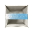 thumbnail image 4 of POLERO Stylish Tissue Box Holder Blue Christmas Tree Square Tissue Cube Cover Leather Facial Organizer for Bathroom, Tabletop, Car, Night Stands, Office, Home, Kitchen, 5.1''X5.1''X5.5'', 4 of 7