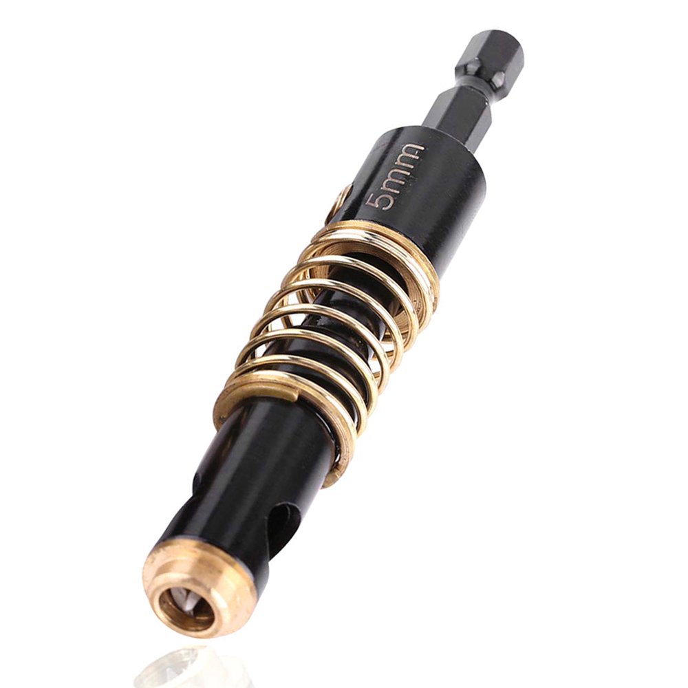 Self Centering Hinge Twist Drill Bits 1/4" & 5mm Screw Hole Saw