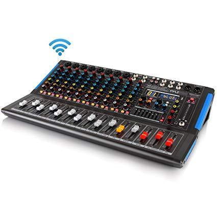 Pyle PMXU128BT Système de mixage de carte son Bluetooth DJ Studio