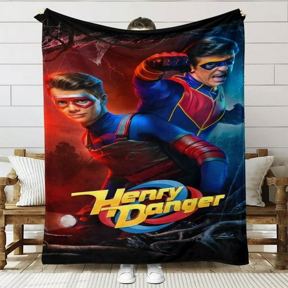 henry danger Throw Blanket Gifts for Fans Lover Girls Boys Women Present Hoodie Him Bed 60"x80"