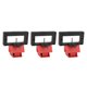 thumbnail image 2 of Circuit Breaker Lockout, Circuit Breaker Clamp On Lock Engineering&nbsp;Plastic Red Black High Low Temp Resistant For Less&nbsp;70mm&nbsp;Handle For Home Industry, 2 of 8
