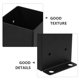 thumbnail image 3 of unbranded Base Para De Madera Con Soporte Pesado Para Patios Y Pérgolas Exteriores, 3 of 8