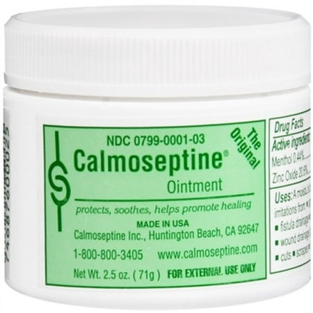 Calmoseptine Ointment, 2.5 Oz.