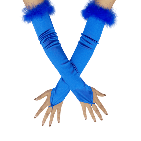 Ladies Satin Gloves for Women Long Gloves Summer Gloves for Wedding Dinner Parties