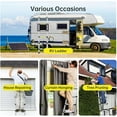 thumbnail image 3 of Towallmark Telescoping Ladder, 6.6FT Lightweight Aluminum Extension Ladder with Anti-Slip Feet & Secure Lock, 330lbs Capacity for Home, RV, Attic, Outdoor Use, 3 of 7