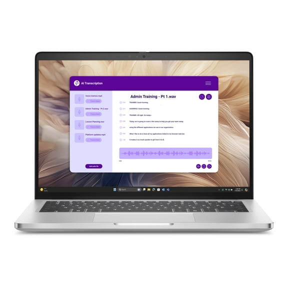 Dell Pro 14 Plus PB14250 - Flip design - Intel Core Ultra 7 - 268V / up to 5 GHz - vPro Enterprise - Win 11 Pro - Intel Arc Graphics 140V - 32 GB RAM - 512 GB SSD NVMe, TLC - 14" IPS touchscreen 1920 x 1200 (Full HD Plus) - Wi-Fi 7 - platinum silver - BTS - with 1 Year Basic Onsite