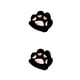 thumbnail image 3 of Toystoory Cojín de respaldo de pata de gato, cojín relleno para sofá, ventana, suelo de Tatami, colchón, soporte para cintura perezoso, Negro 2piezas, 3 of 6