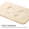 thumbnail image 1 of HLONK Large Bathroom Rugs Non Slip  Memory Foam Bath   PVC Dot Bottom Quick Dry Bath Rug Runner  Absorbent Shower  for Bathroom Floor Tub  24 x 36 Inch  Gray, 1 of 7