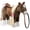 Chocolate, variant on HollyHOME 11 inches Horse Stuffed Animal Stuffed Horse for Imaginative Pretend Play Soft & Cuddly Gift for Kids Brown