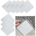 thumbnail image 1 of Mats, 8 Pcs Washable Reusable Anti-Slip Mats Anti-Slip Anti-Curling Mats Rug Mats, 1 of 5