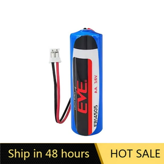 US STOCK   ER14505 3.6V 2700mAh Li-ion Non-rechargeable Battery with 2.0 White Plug Brand New