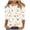S3-White, variant on Womens Easter Shirts Egg Festival 3/4 Sleeve Holiday T Shirt Crewneck Beach Tops Summer Vacation Clothes M