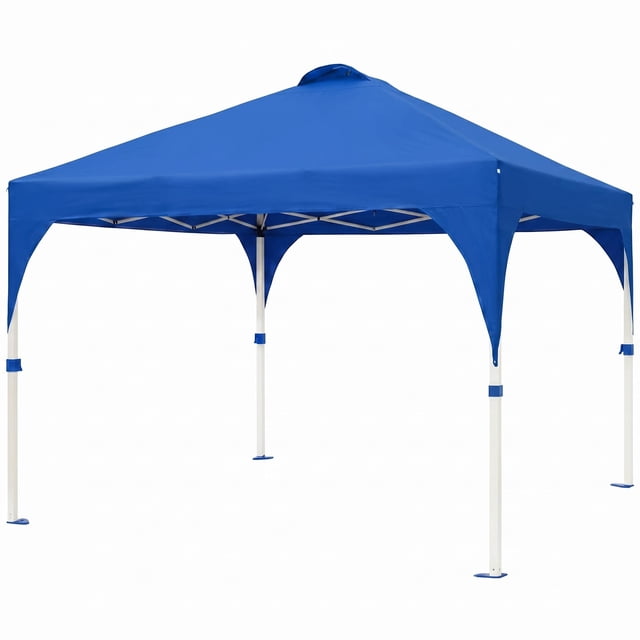 Carpa Plegable 3x3 m , Toldo Oxford 150D Impermeable Protección UPF50+ Anti Rayos UV, Mecanismo Bloqueo Central Armado Rápido Sin Herramientas-Para Jardín, Patio, Camping, Fiestas y Puestos De Feria