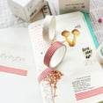 thumbnail image 2 of SagaSave 5Pcs Self Adhesive Masking Paper Tape DIY Craft Diary Notebook Decoration Colorful, 2 of 5