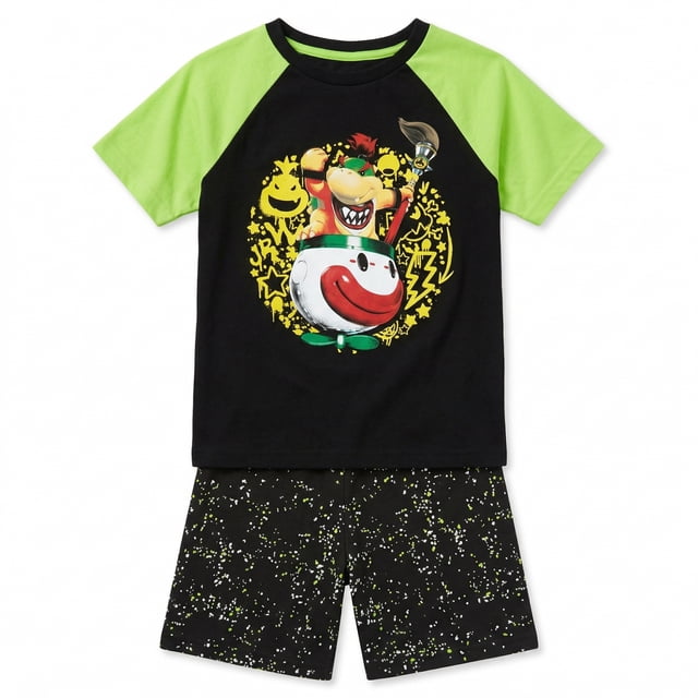 Playera Manga Corta Chiffon Short Chiffon Mario Bros Multicolor Talla 8