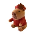thumbnail image 2 of BELOVING Jouet Capybara de Collection Réaliste Décoration de Chambre d'Enfants Cadeaux d'Anniversaire Mignons Rouge, 2 of 9