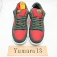 thumbnail image 4 of Nike SB Dunk Low PRM Seattle Supersonics Fire Red FZ1287-300 Men's Size, 4 of 20