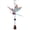 Blue Bell, variant on Glow in the Dark Dragonfly Wind Chimes for Outside, Luminous 3D Wind Chime Sunlight Activated, Acrylic Hanging Dragonfly Garden Decor for Patio Yard Lawn Gift (Pink Pipe)