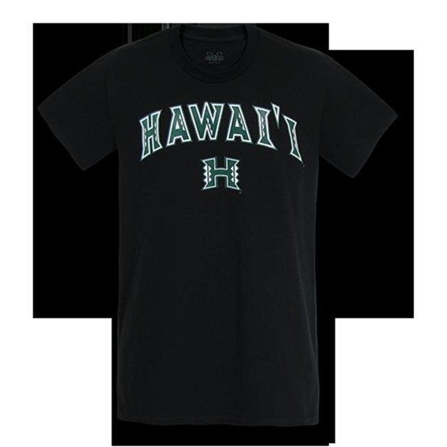 W Republic The Freshman Tee Université d'Hawaï - Noir - Moyen
