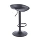 thumbnail image 2 of Sillas Shell para bar o para barra de cocina giratoria con respaldo reposapiés base metálica altura ajustable y ideal para barra de comedor cocina o bar 2 pzas, 2 of 4