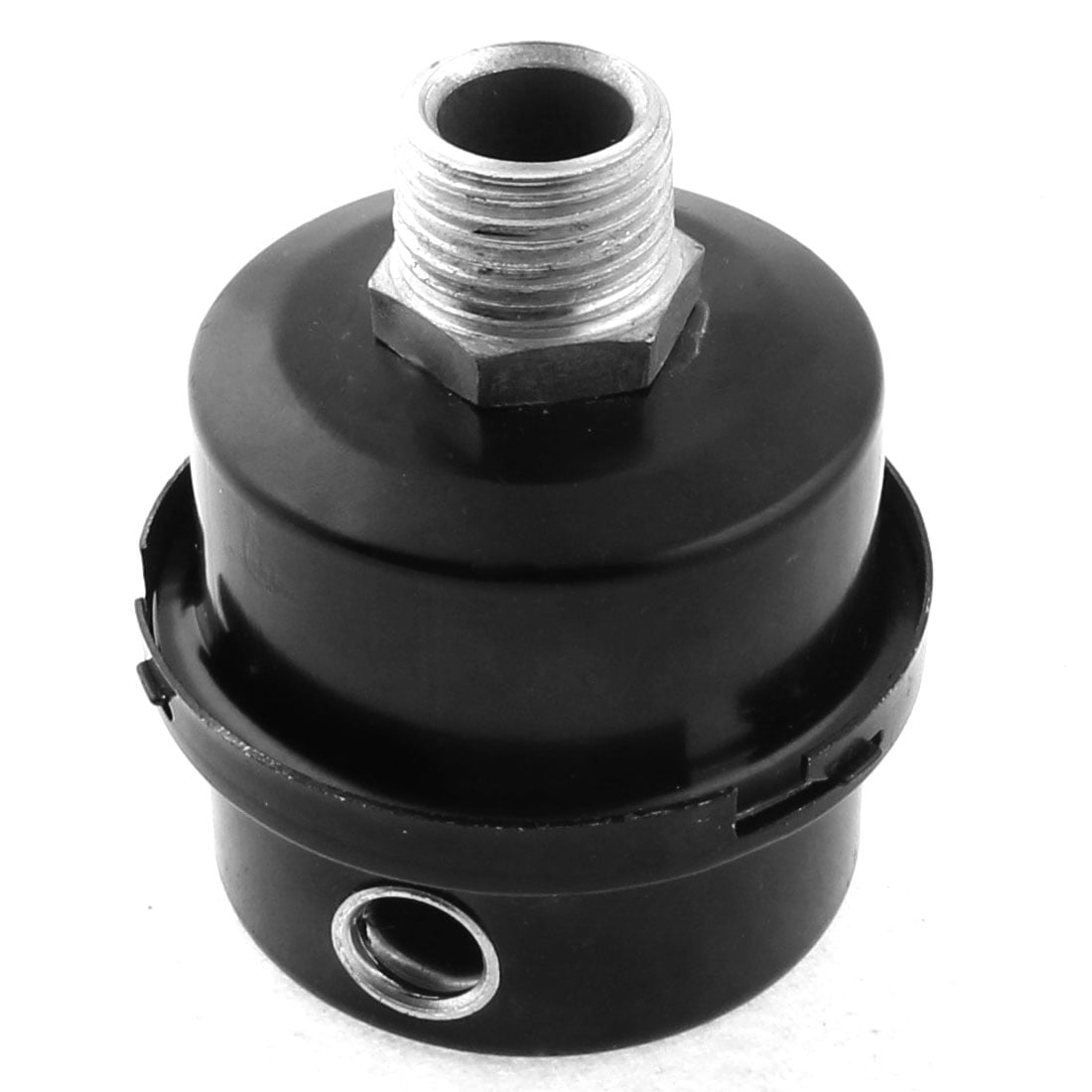 Unique Bargains 1/2BSP Male Thread Metal Shell Air Compressor Intake