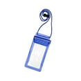 thumbnail image 1 of Cell Phone Case Waterproof Easy to Use PVC Universal Cell Phone Pouch-Blue, 1 of 1