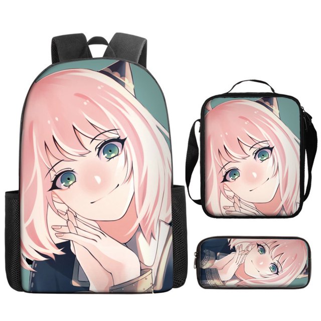 Spy Pretend Children'S School Bag Cute Cartoon Backpack Kindergarten Backpack Shoulder Bag Pencil Case