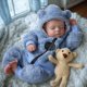thumbnail image 1 of Muñeca Reborn BABESIDE Noah de 50 cm con kit de alimentación, caja de regalo para mayores de 3, 1 of 7