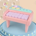 thumbnail image 1 of Mini Juguete con Teclado de Piano Electrónico | Instrumento musical compacto de plástico rosa | Piano de práctica para principiantes para el aprendizaje temprano | 13.5x10x9cm | Ligereza |, 1 of 5