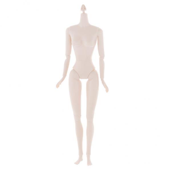 2-3 del paquete 28 cm Girl Flexible Body Body Doll Diy Reemplazos Piezas de piel blanca 2 piezas