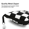 thumbnail image 4 of Set de manta y almohada de viaje Jungle Star Compact Black, 4 of 7