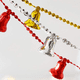 thumbnail image 5 of Guirnalda de cuentas de campanas navideñas para Navidad, San Valentín, boda, fiesta, manualidades DIY, decoración del hogar, 5 of 5