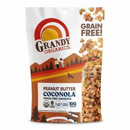 UPC 648960075371 - Grandy Oats Peanut Butter Coconola 9 oz. | upcitemdb.com